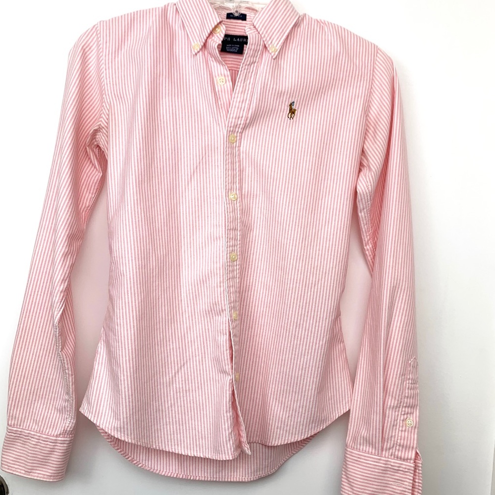 Ralph Lauren Long Sleeve Shirt SZ 0